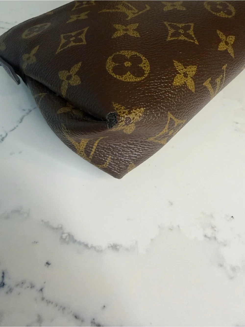 Authentic Louis Vuitton Pallas Clutch – Monogram – 2017 comes with printed COA